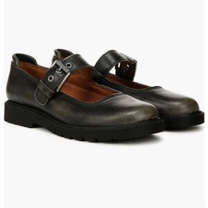 Zodiac Black Leather Raya Platform Mary Jane size 10 NIB